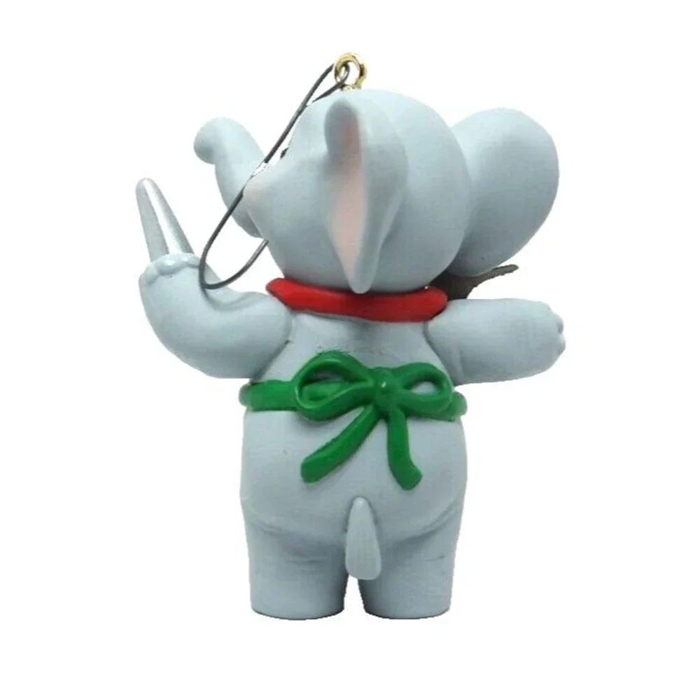 Hallmark Keepsake Ornament 1993 Big On Gardening Elephant Garden Tools Christmas - Picture 3 of 12